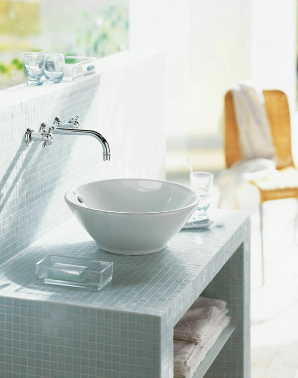 Picture of Bacino Washbowl White High Gloss 420 mm