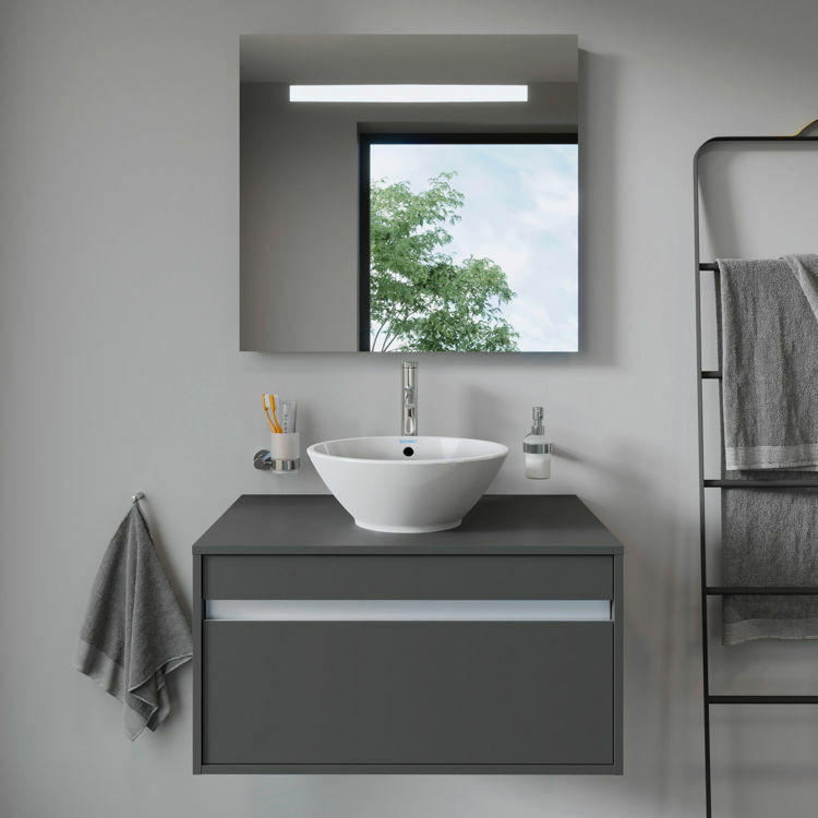 Picture of Bacino Washbowl White High Gloss 420 mm